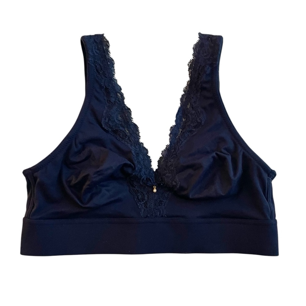 Soma Embraceable Wireless Unlined Bra Lace NEW